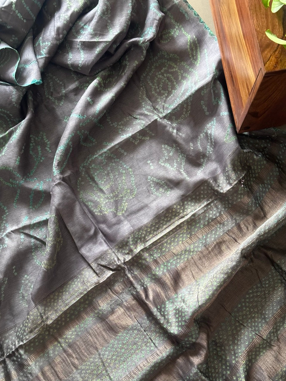 neel-kashmira-grey-munga-silk-bandhani-saree-with-multicoloured-bandhej