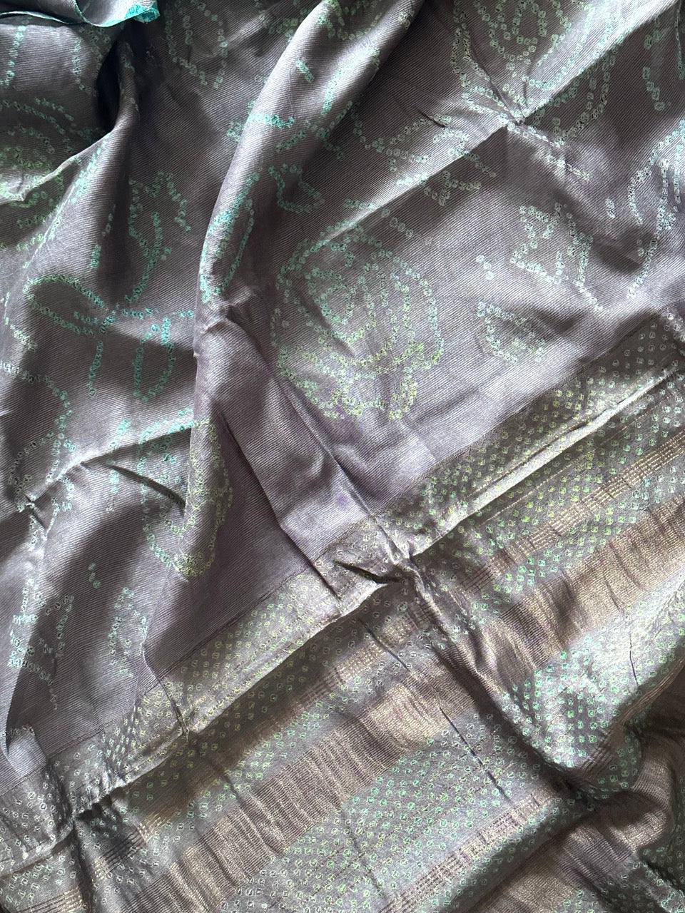 neel-kashmira-grey-munga-silk-bandhani-saree-with-multicoloured-bandhej