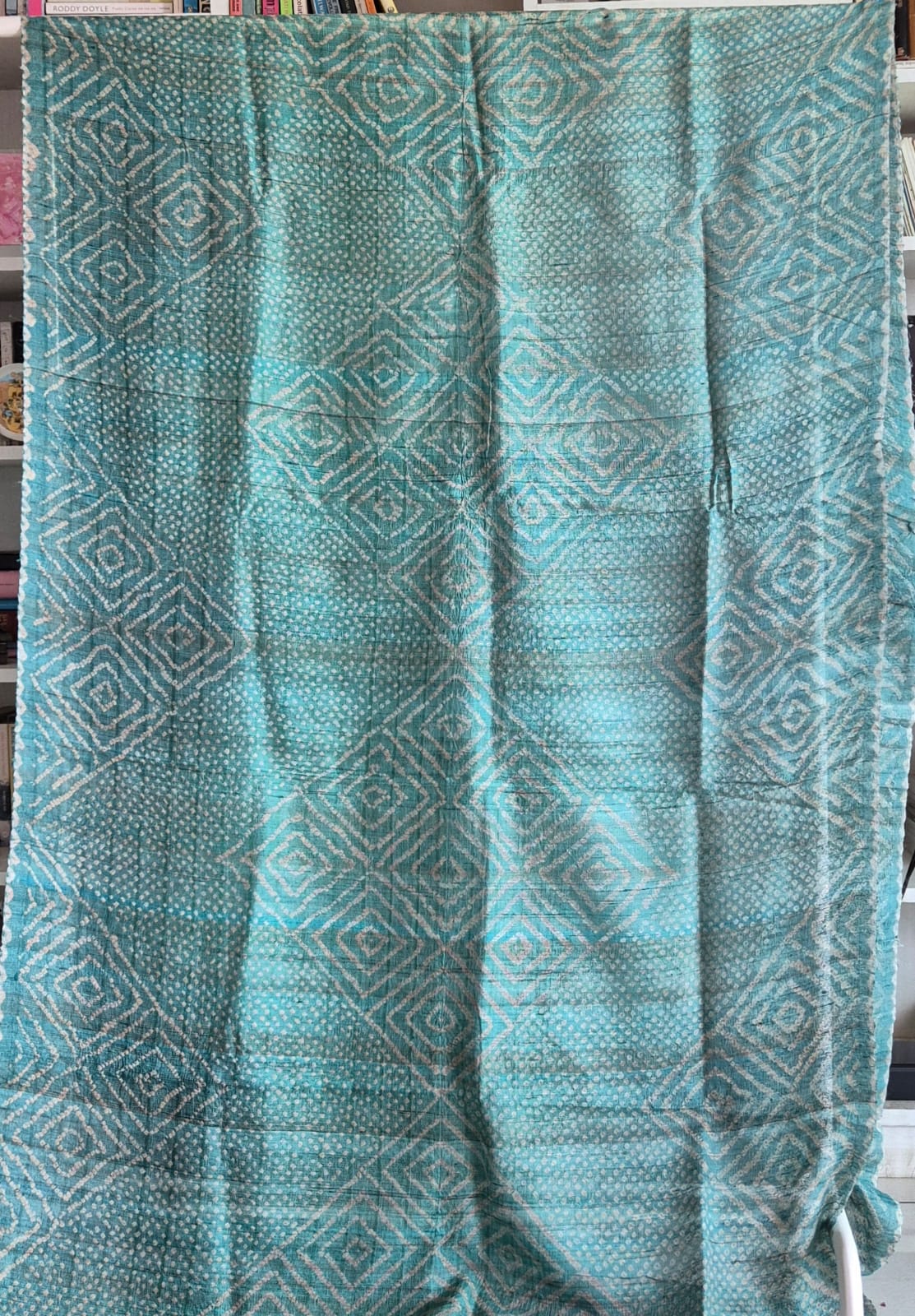 neel-tara-tussar-silk-bandhani-saree