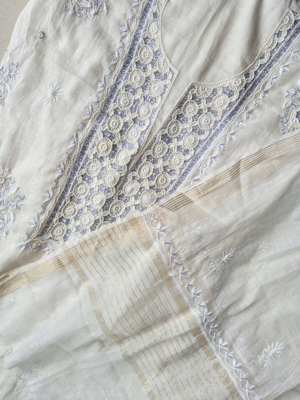 neelpari-chikankari-chanderi-mul-unstitched-suit-set