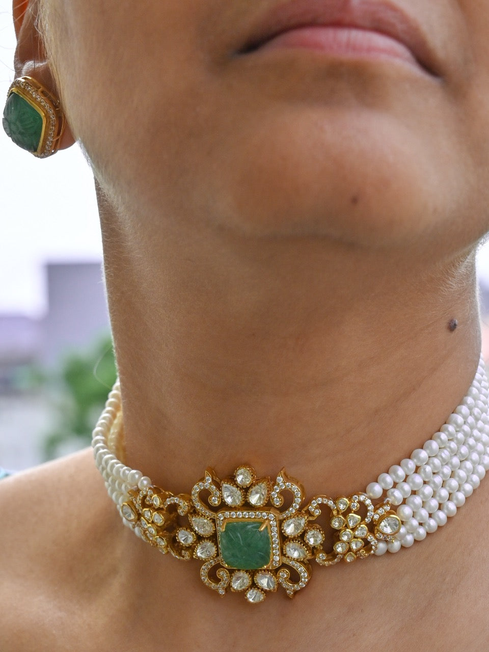 Nizam’s Grace Pearl Choker