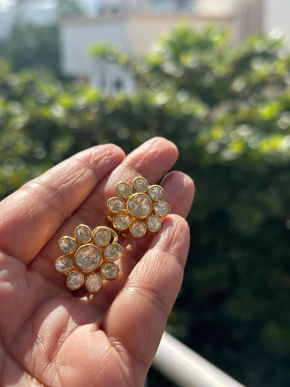 Noor-e-Moti - Light of Pearls and Polki Sparkle Necklace Set