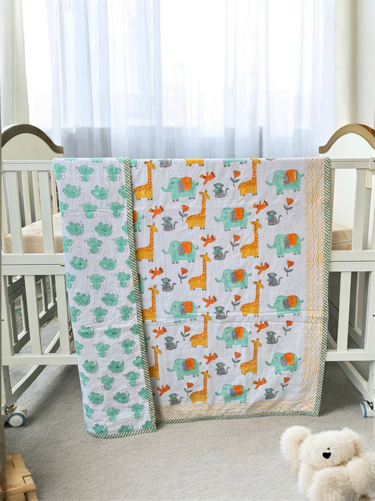 nursery_print_kids_ac_blanket_handblock_print