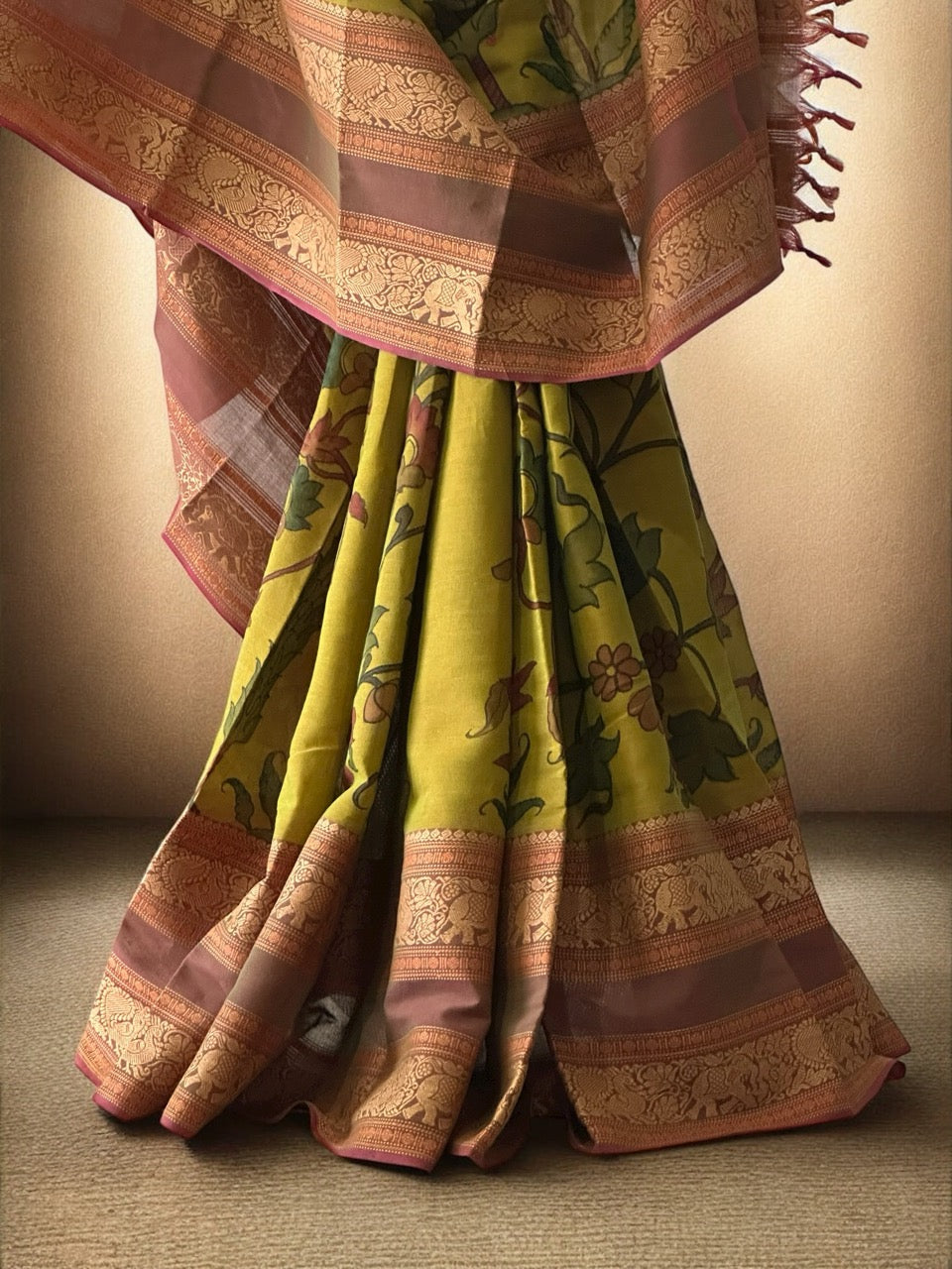olive-heritage-chettinad-cotton-kalamkari-saree