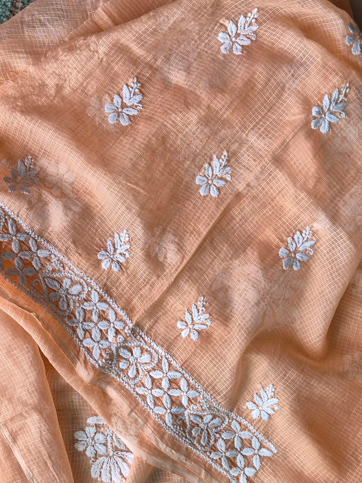 peach-blossom-elegance-chikankari-kota-unstitched-suit-set