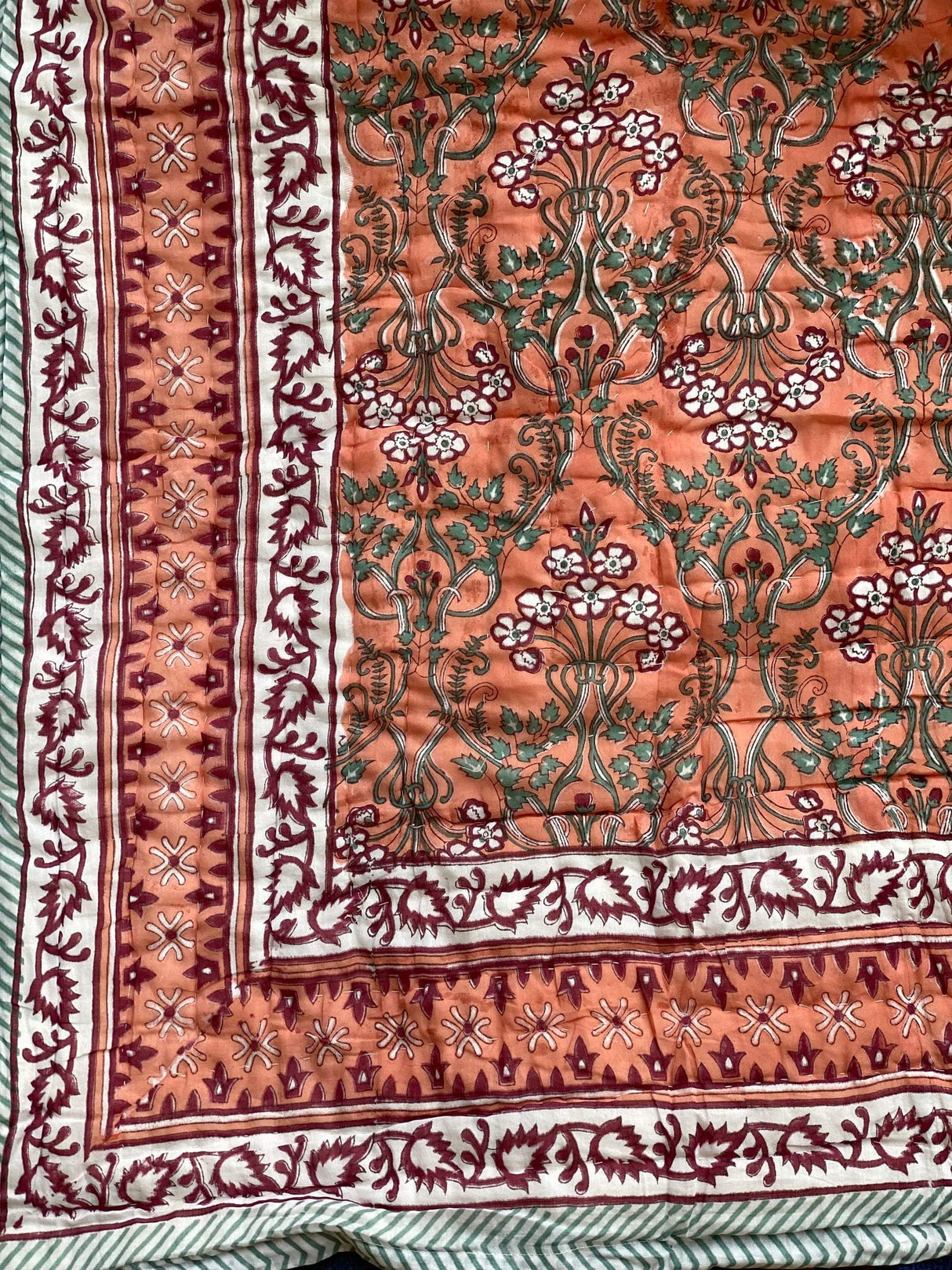 peach-color-king-cotton-quilt-front-view