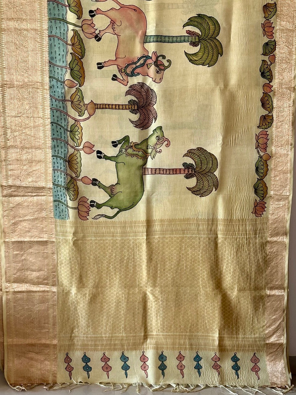 peacock-floral-bangalore-silk-kalamkari-saree-pallu-highlight