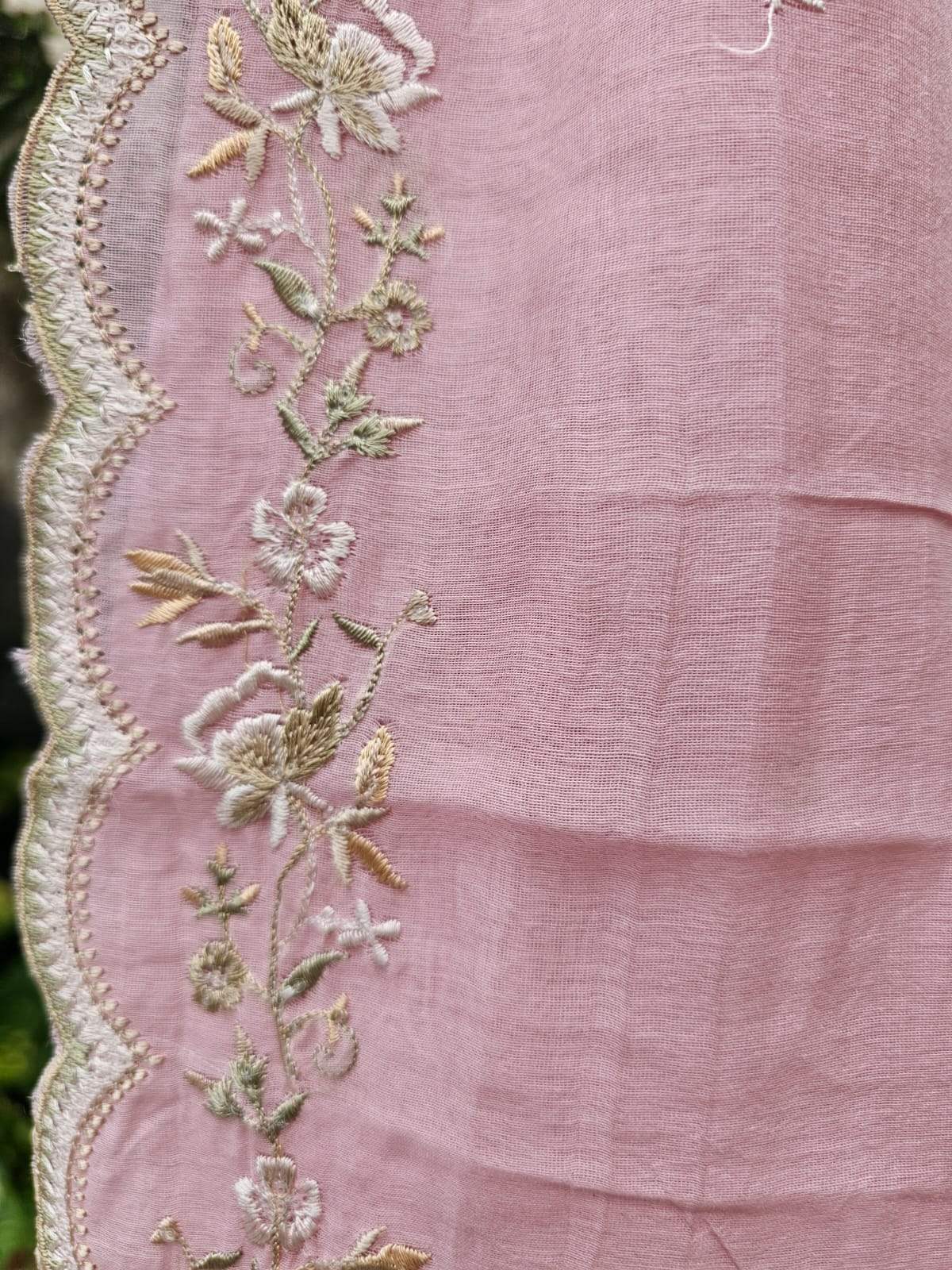 pink-chanderi-mulmul-semistitched-suit-set