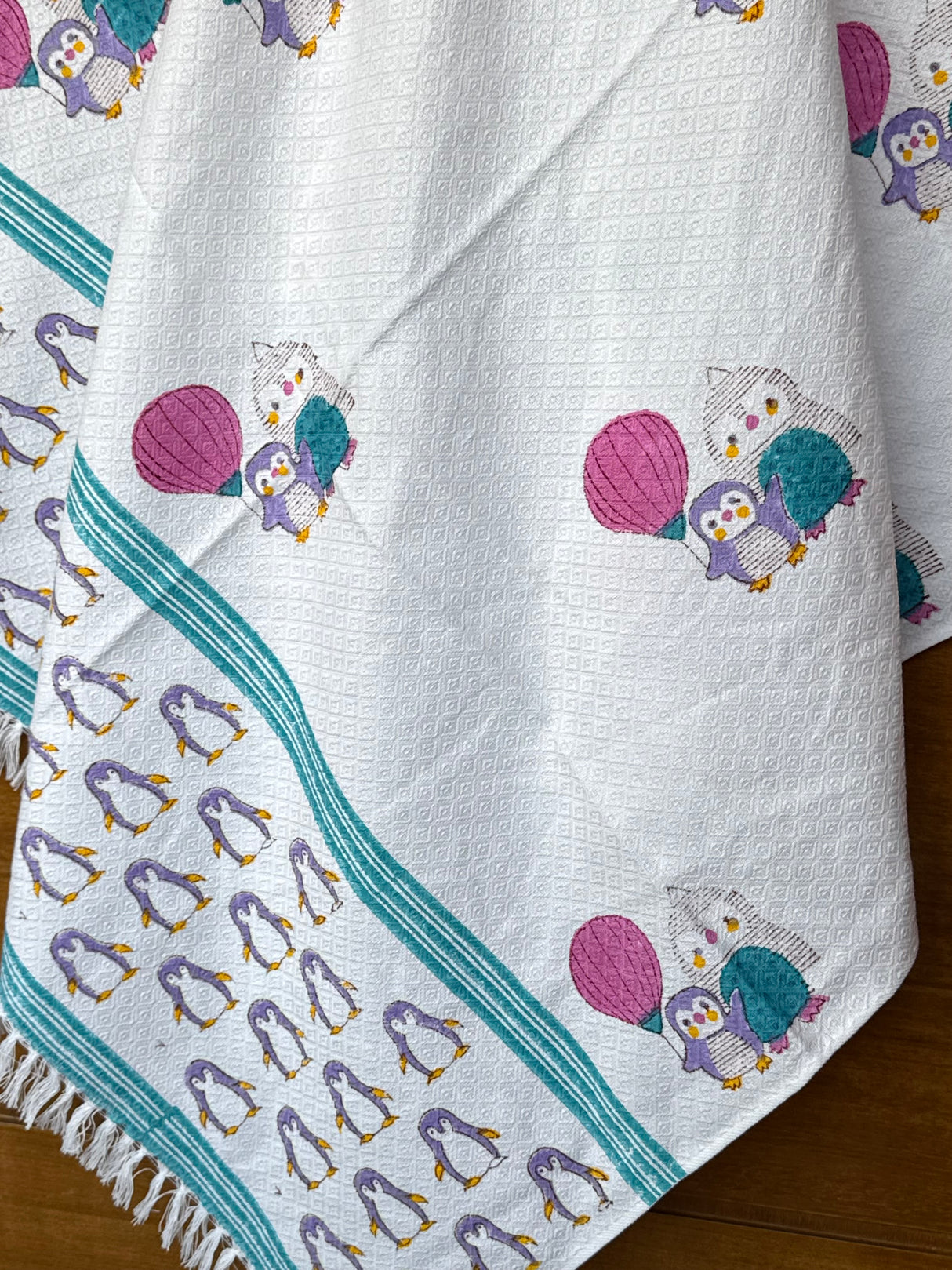 playful-animal-theme-kids-towel