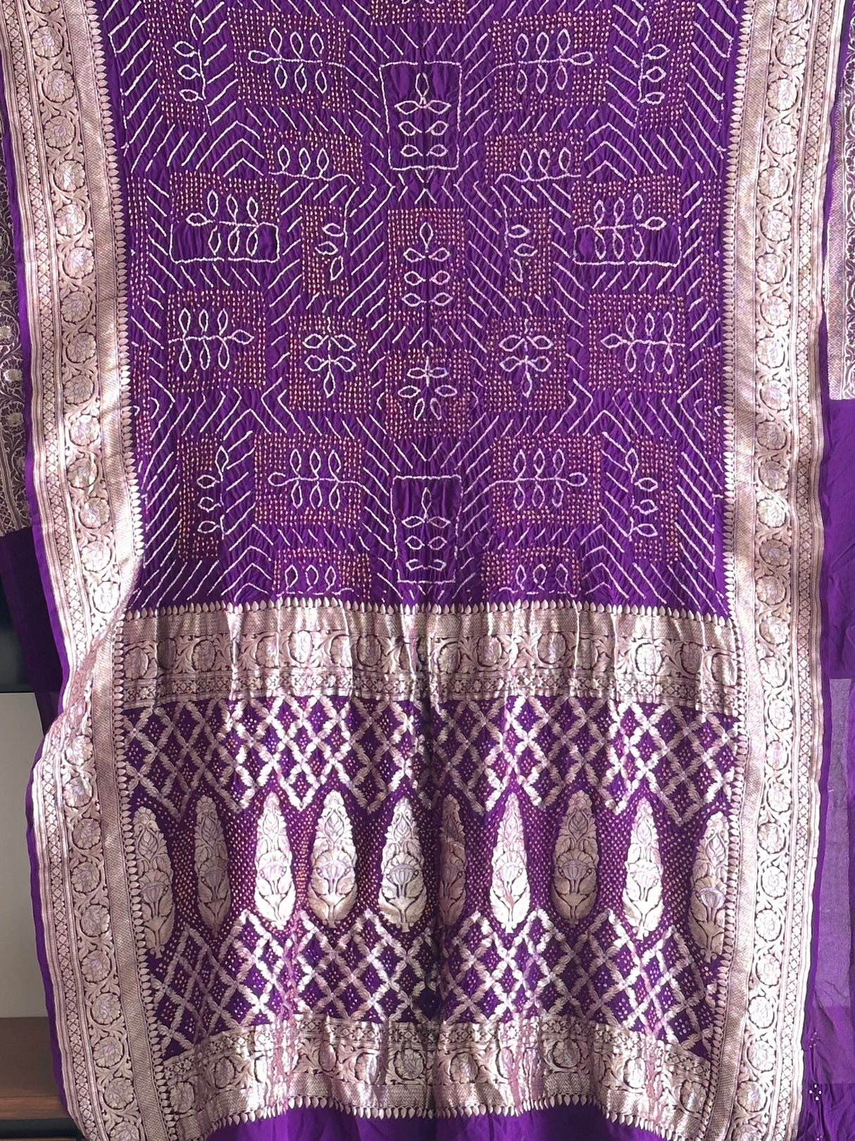 premium-bandhani-georgette-saree