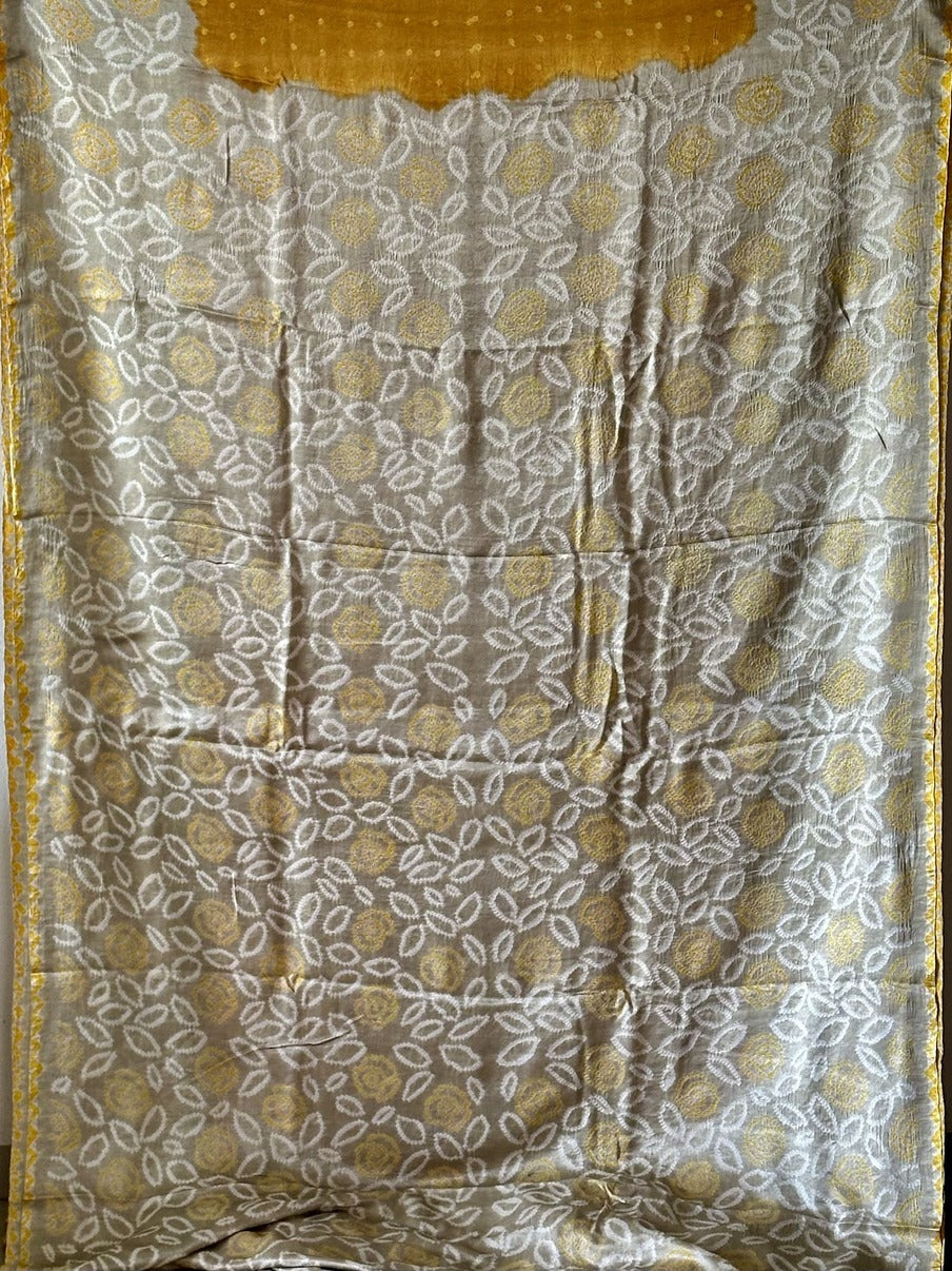 pure-gajji-silk-bandhani-saree-grey-mustard