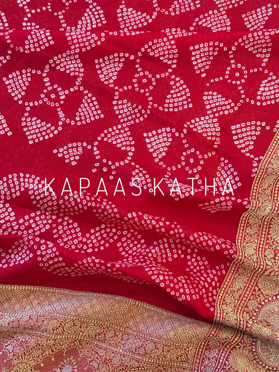 red-exquisite-handloom-banarasi-georgette-bandhani-saree
