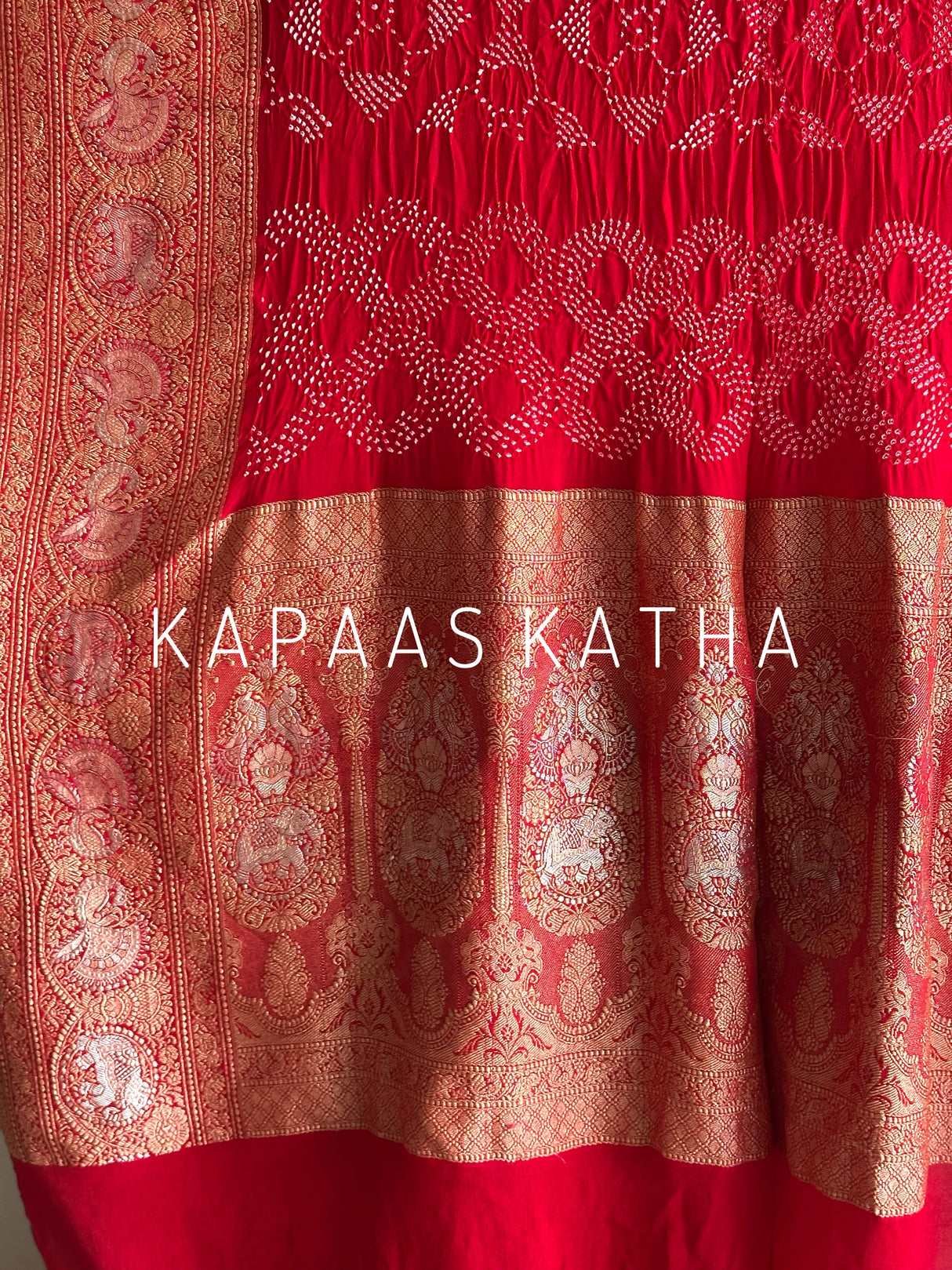 red-pure-banarasi-georgette-saree