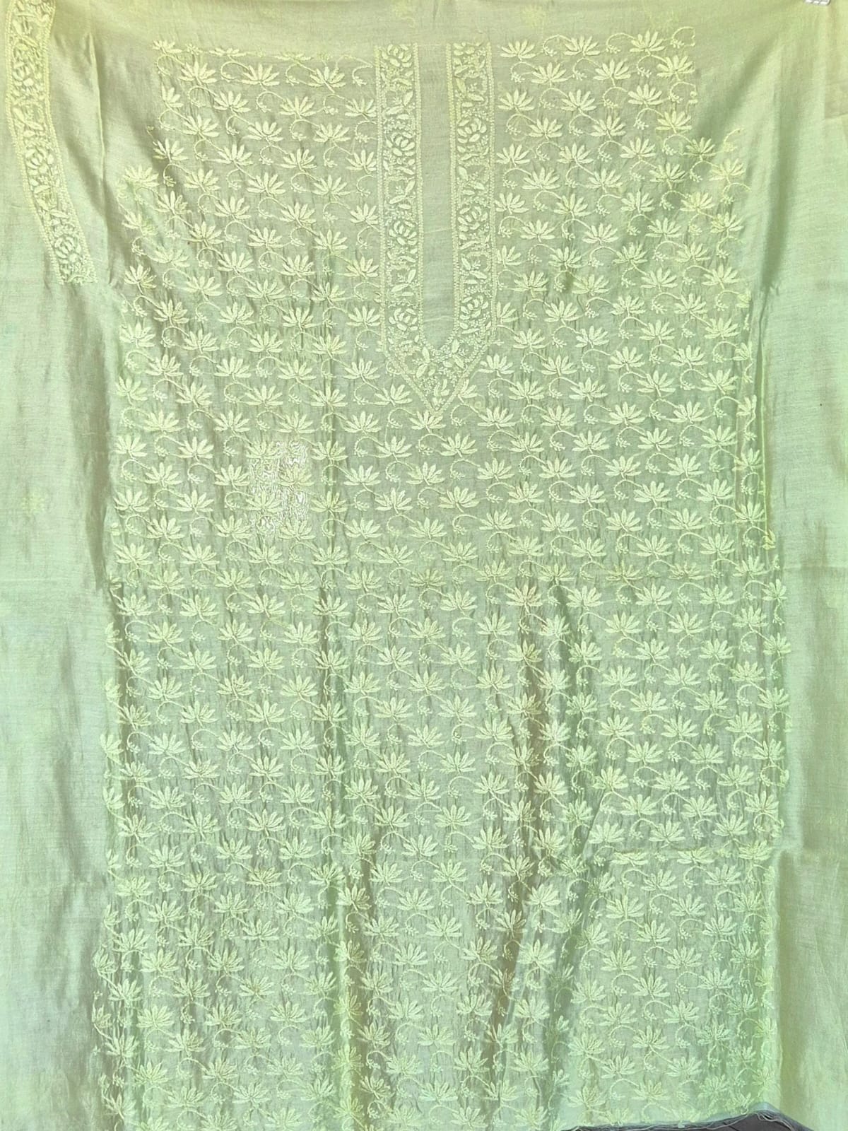 riwayat-chikankari-mulmul-mens-kurta-fabric-gents-mint-green