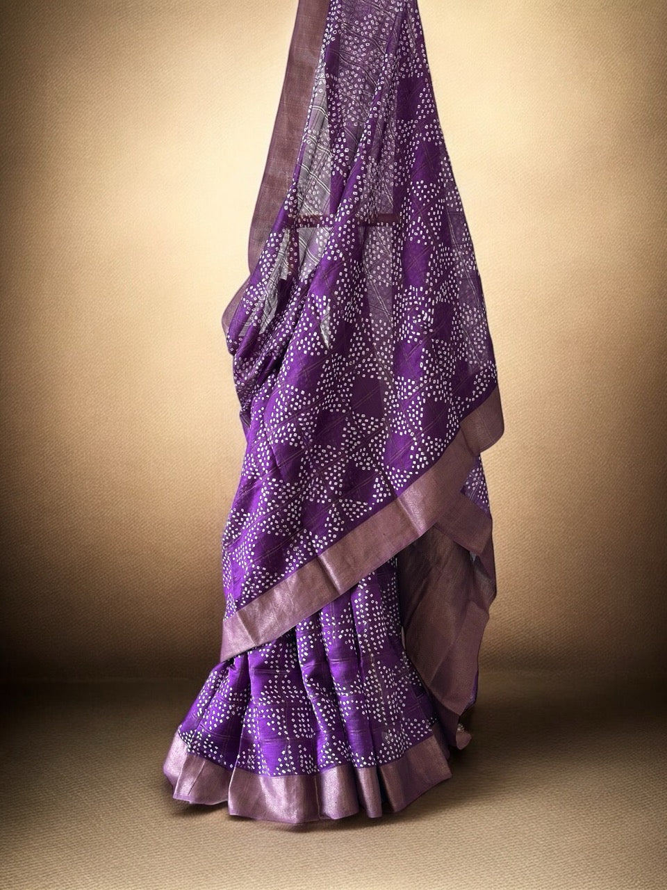 royal-amethyst-chanderi-silk-bandhani-saree