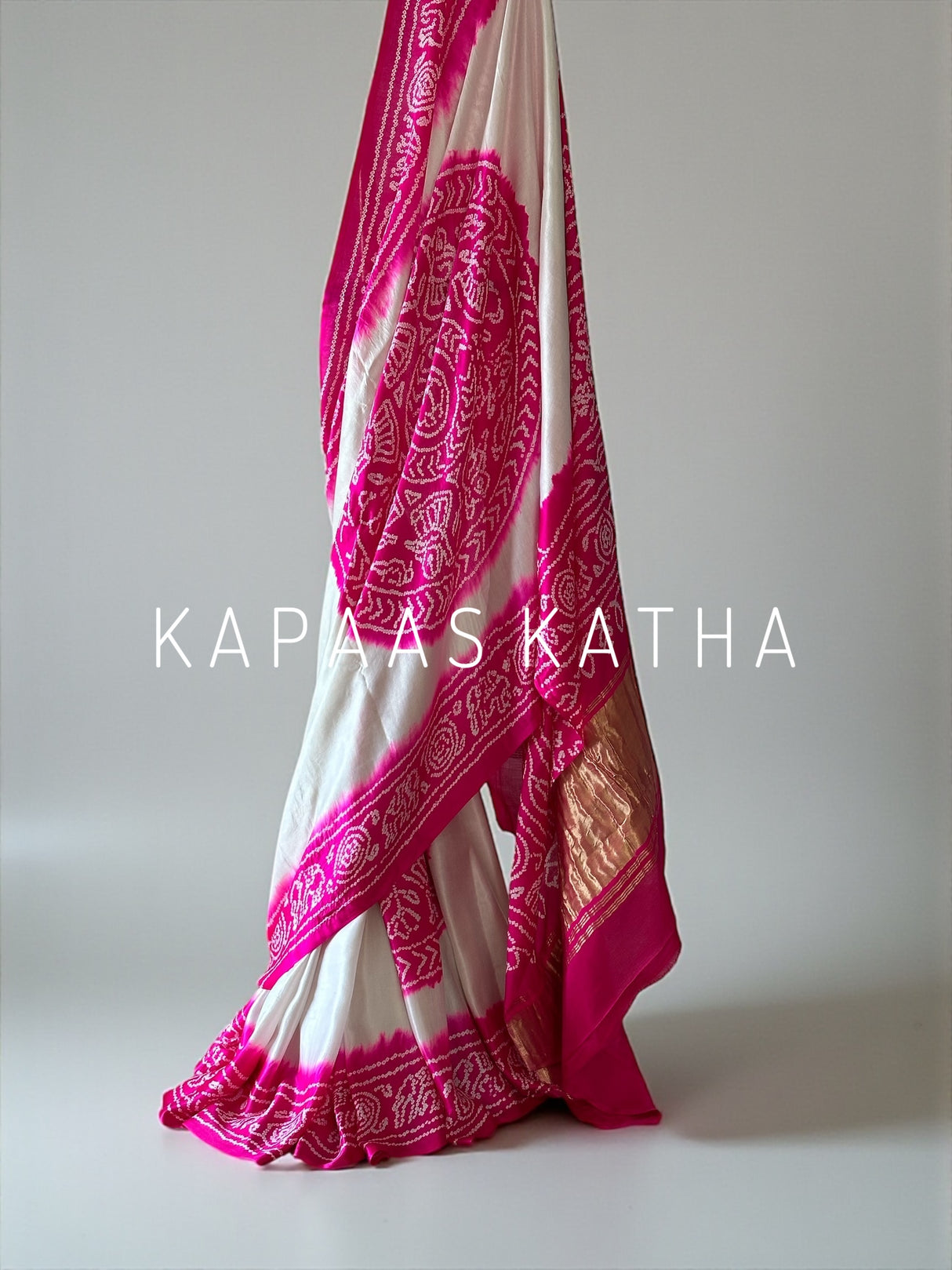 royal-rani-pink-ivory-gajji-silk-bandhani-saree