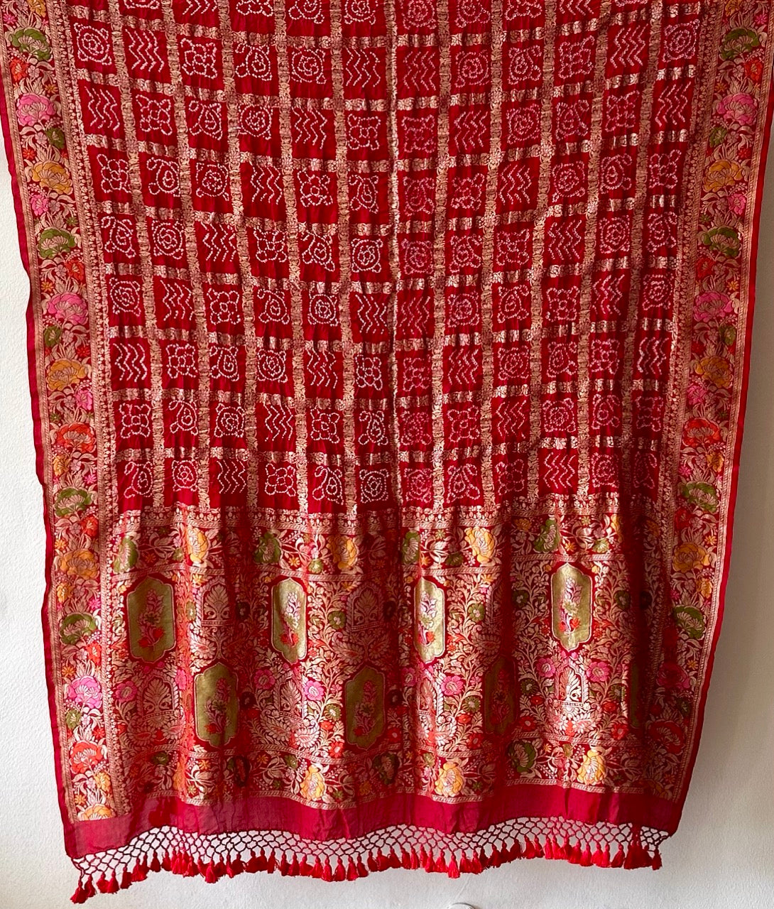 royal-red-pure-banarasi-georgette-meenakari-gharchola-bandhani-dupatta