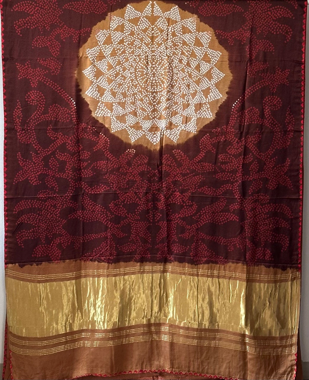 rustic-aura-pure-gajji-silk-bandhani-saree