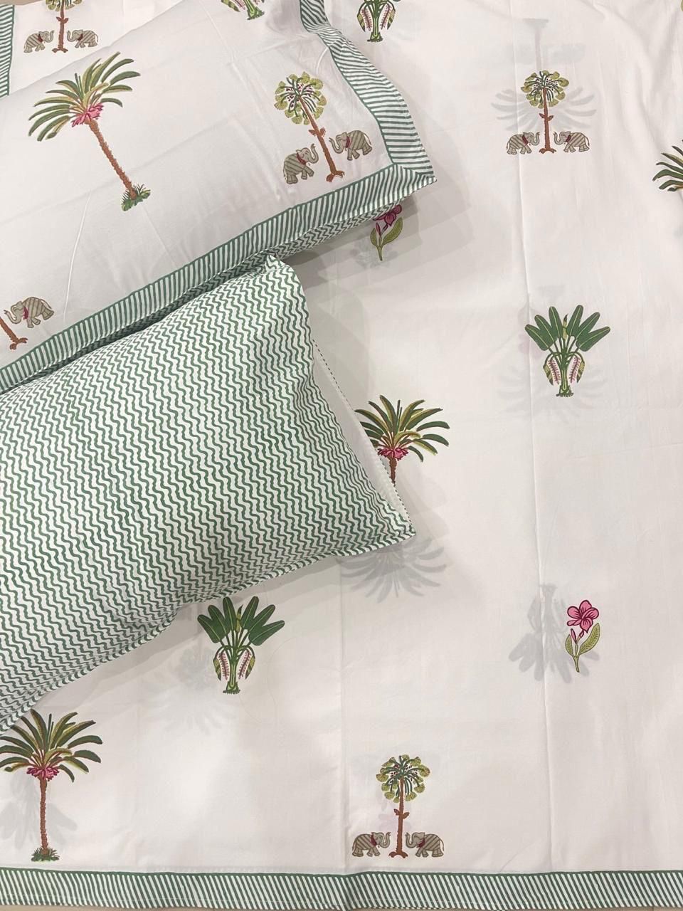 serene-bloom-blockprint-cotton-bedsheet