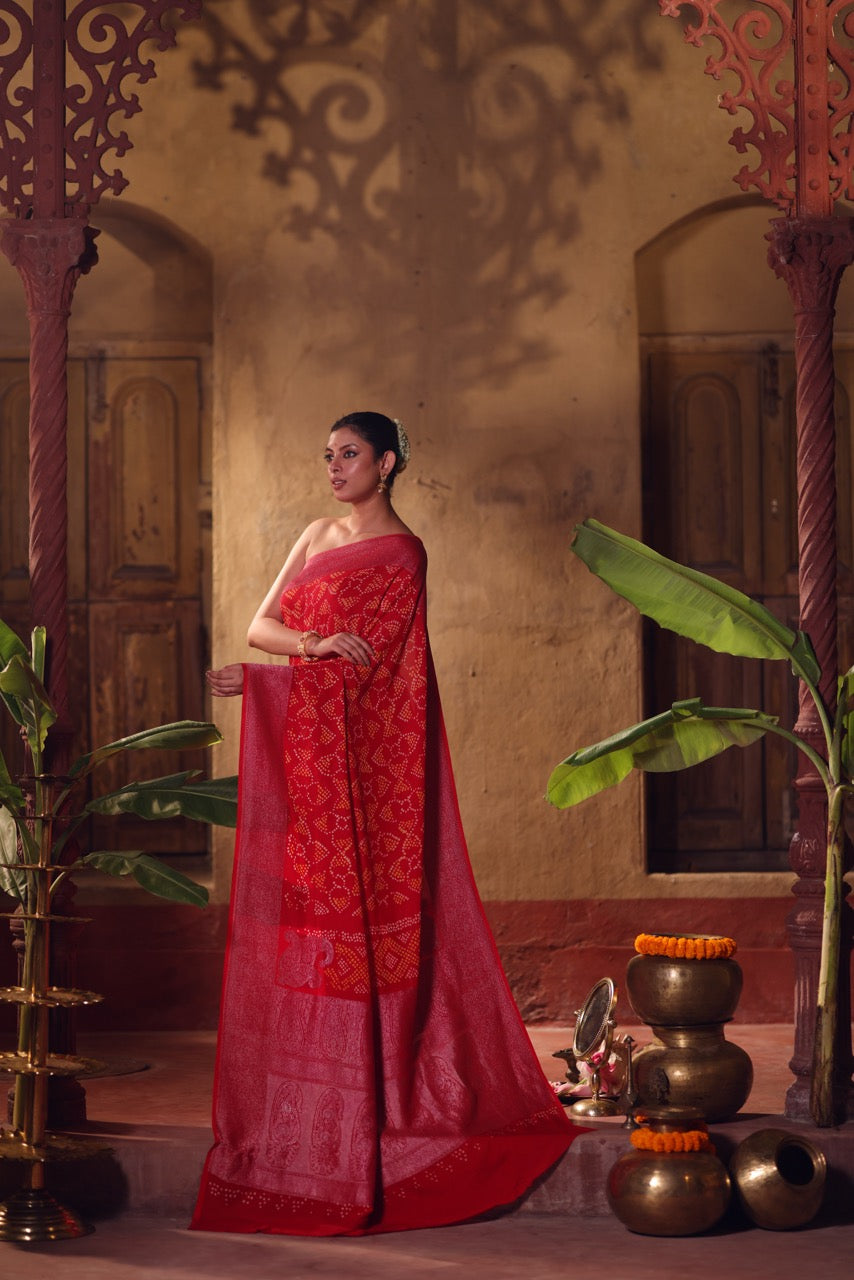 sindoori-kadhua-pure-banarasi-georgette-crepe-bandhani-saree