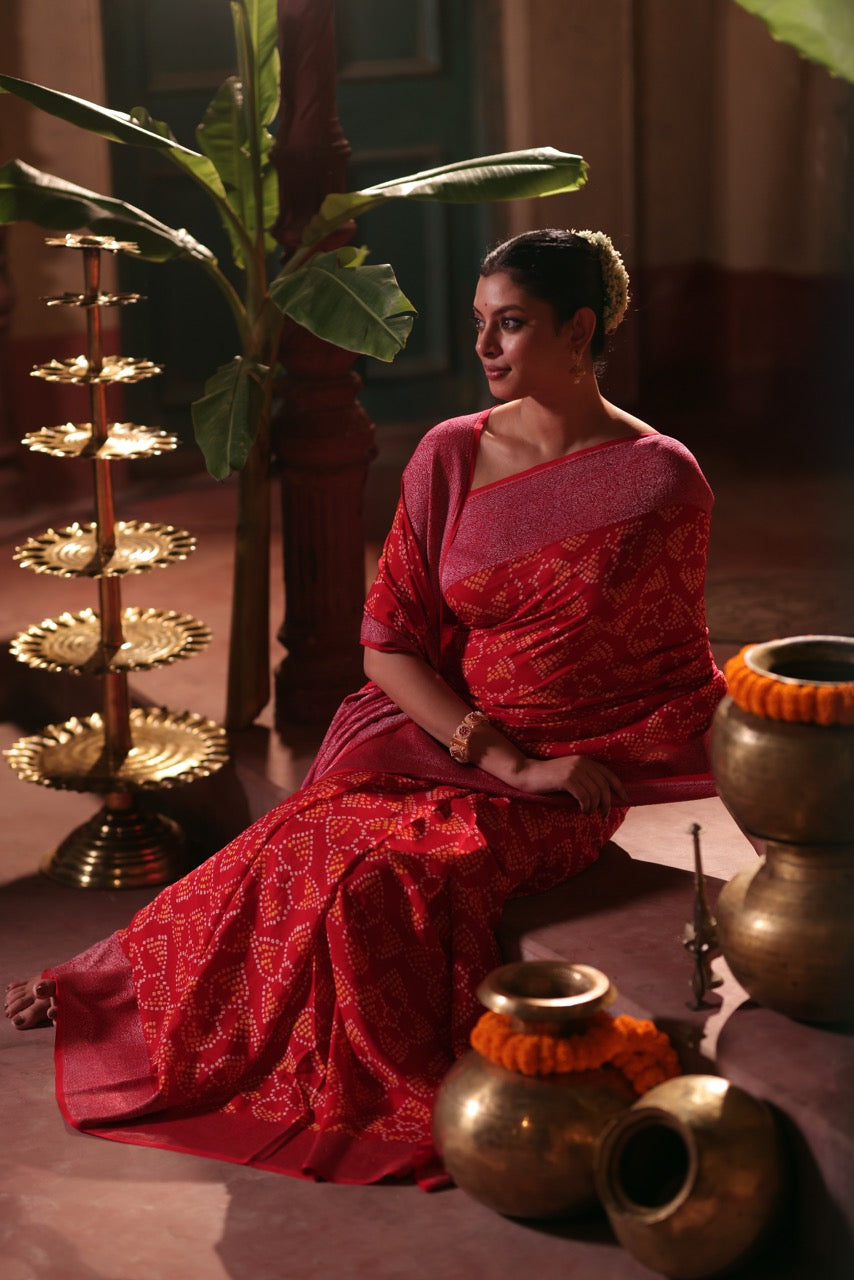 sindoori-kadhua-pure-banarasi-georgette-crepe-bandhani-saree