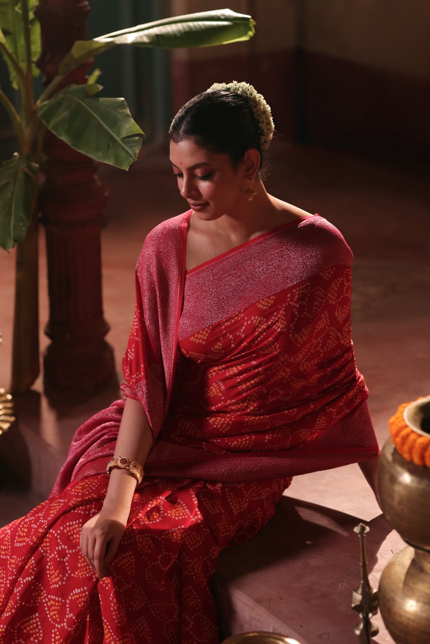 sindoori-kadhua-pure-banarasi-georgette-crepe-bandhani-saree