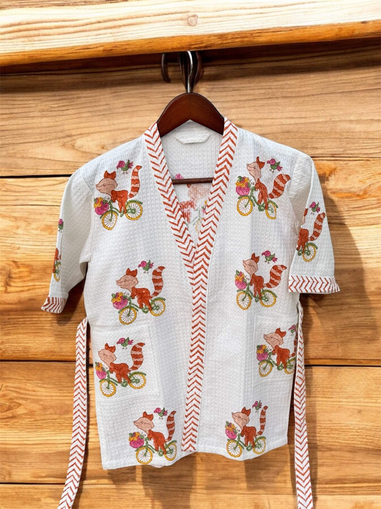 affordable cotton waffle bathrobes for kids perfect for birthday return gifts, ships worldwide