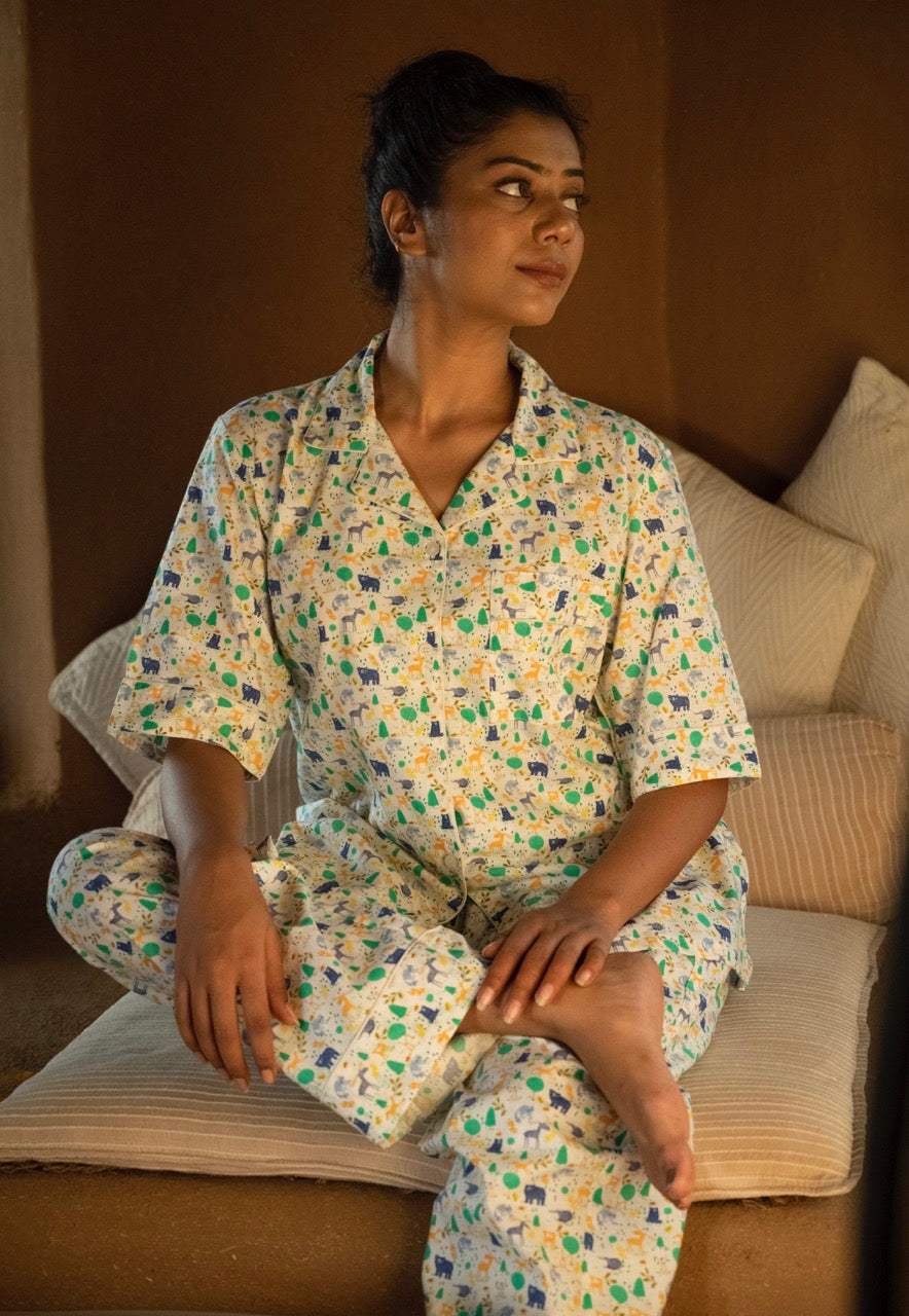 small-animal-theme-cotton-pajama-full-view