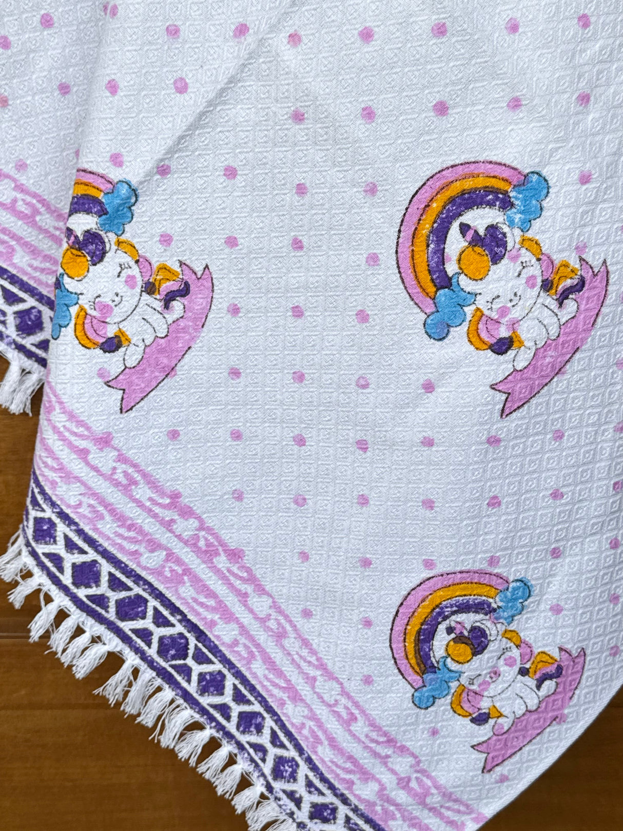 soft-dreamy-unicorn-blockprint-kids-towel-jacquard-weave
