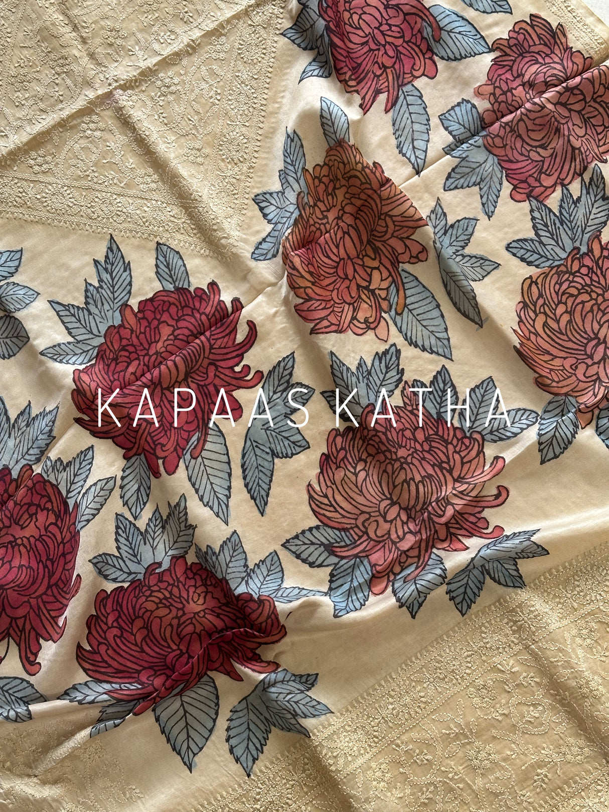 sovereign-finish-kalamkari-pure-gajji-silk-dupatta