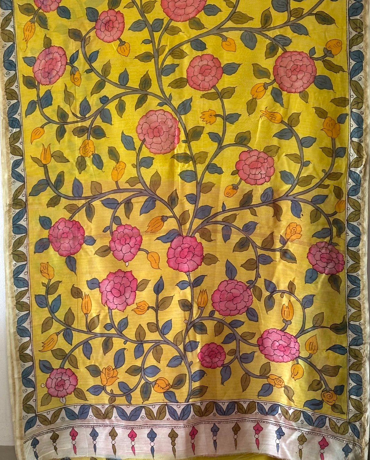 sunlit-garden-chanderi-cotton-silk-kalamkari-saree