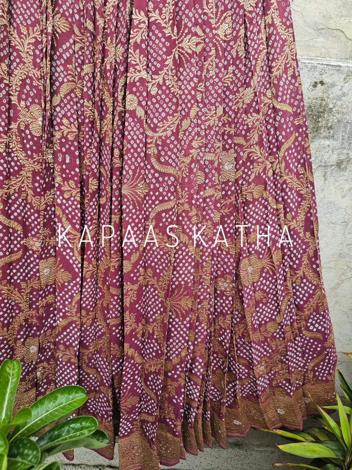 suramya-pure-banarsi-georgette-bandhani-lehenga-oldrose
