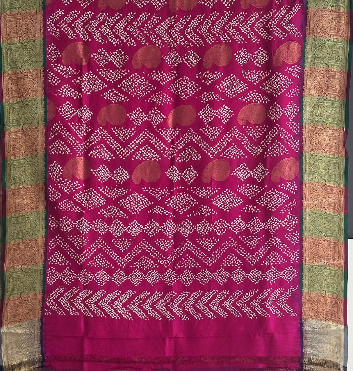 traditional-bandhani-kanjivaram-saree-with-rich-texture