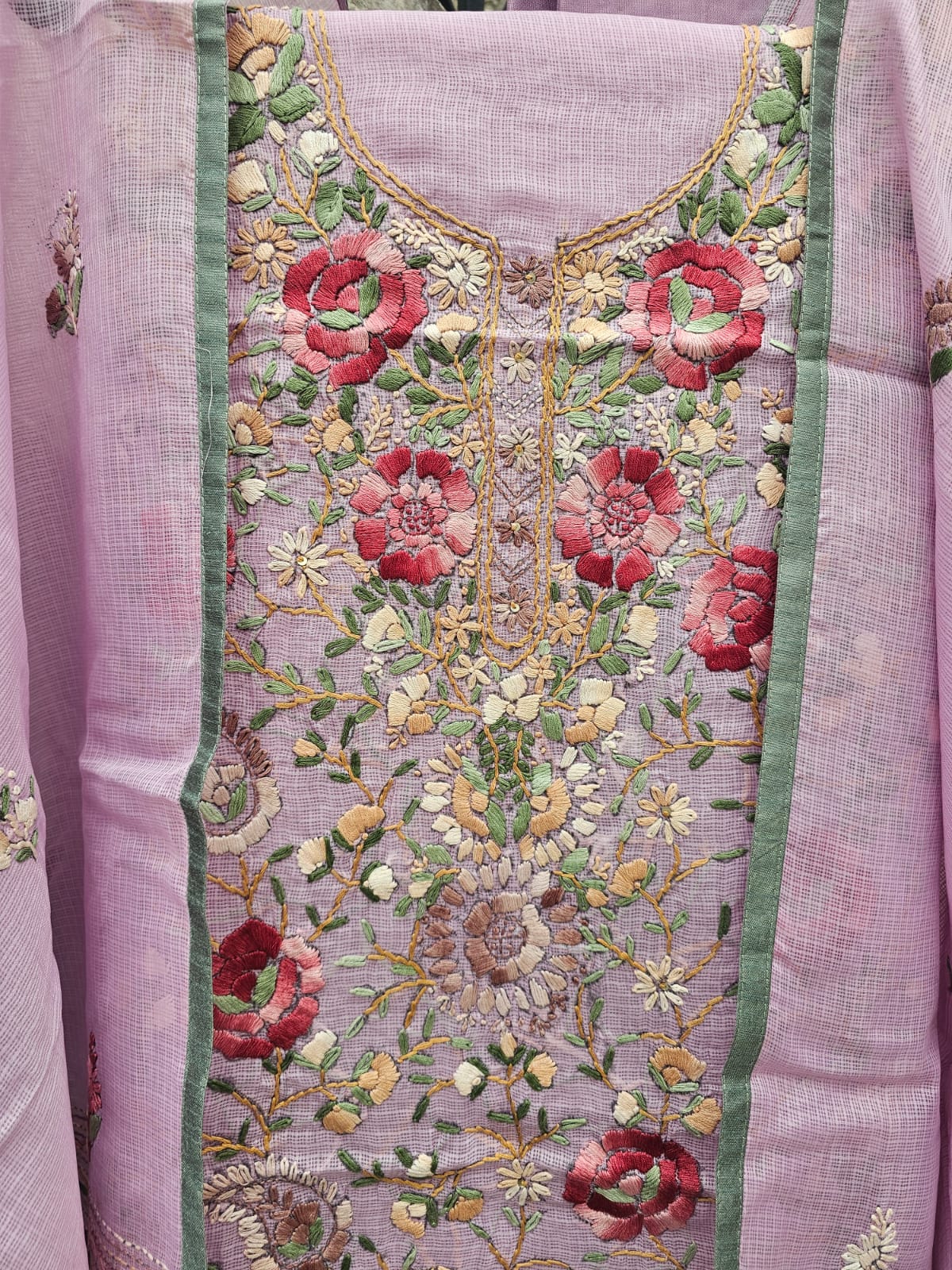 traditional-phulkari-unstitched-suit-set-with-ornate-floral-work