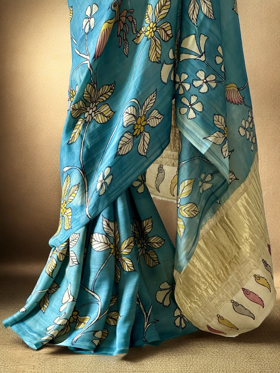 varnika-gajji-silk-kalamkari-saree