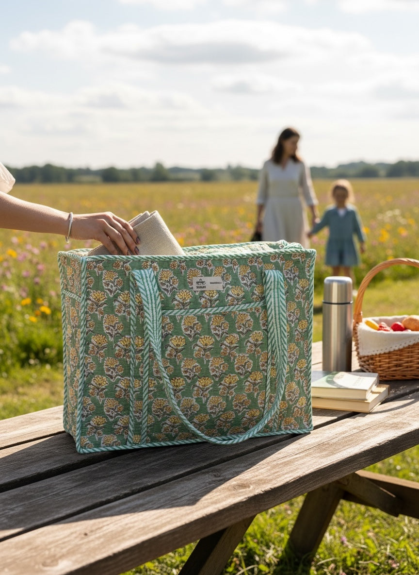 vibrant-lightweight-floral-block-print-handcrafted-tote-bag-with-zip-closure