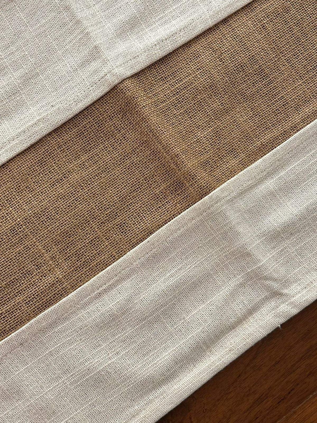 white-jute-table-runner-close-up