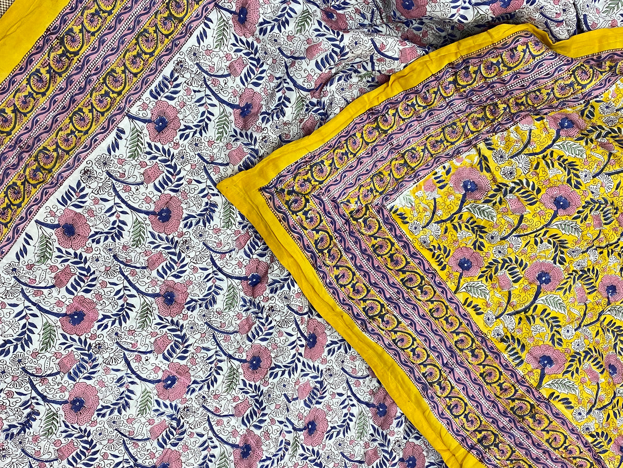 yellow-blue-theme-king-cotton-quilt-corner-view