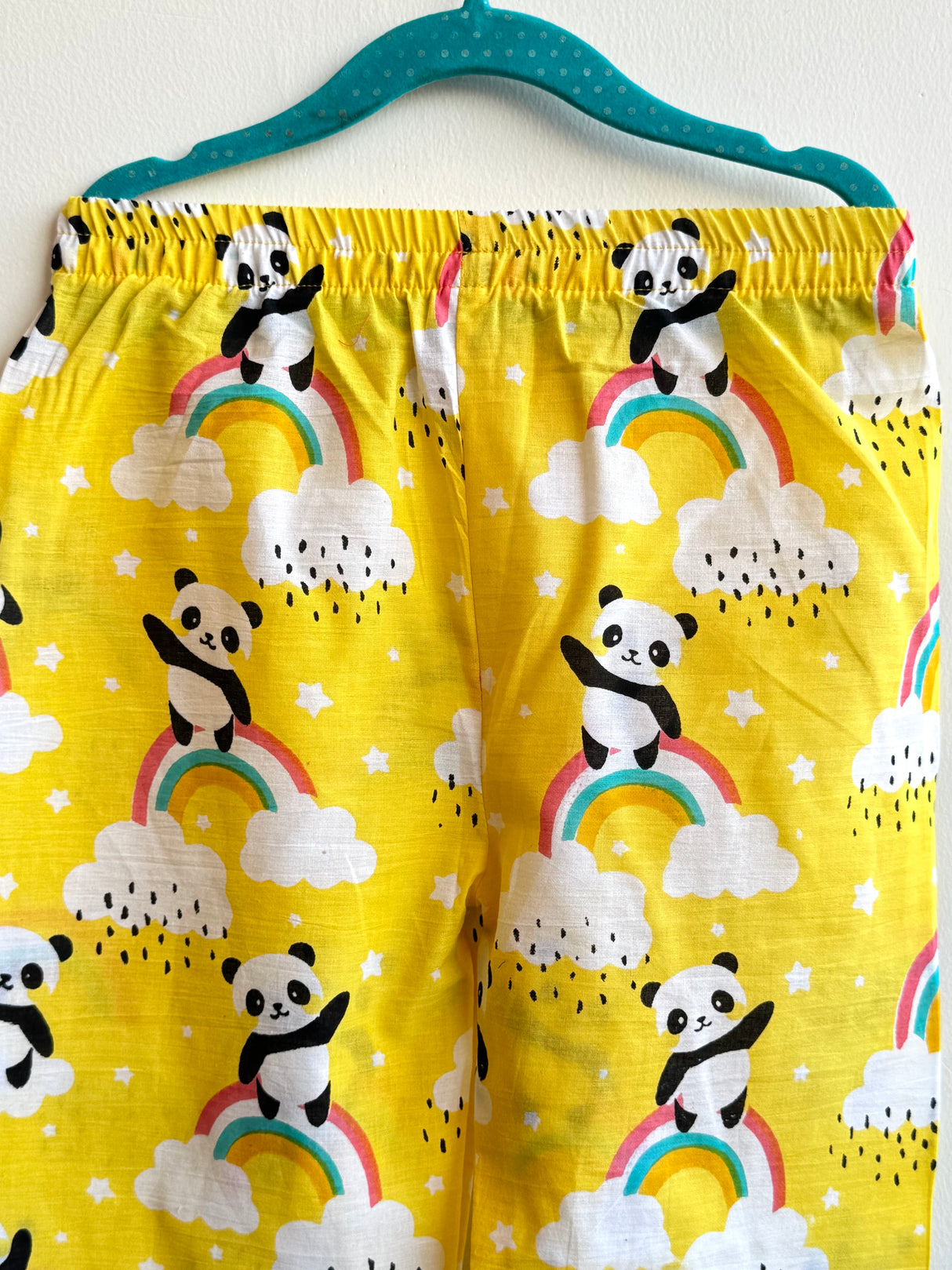 Yellow Panda Kids Night Suit Set