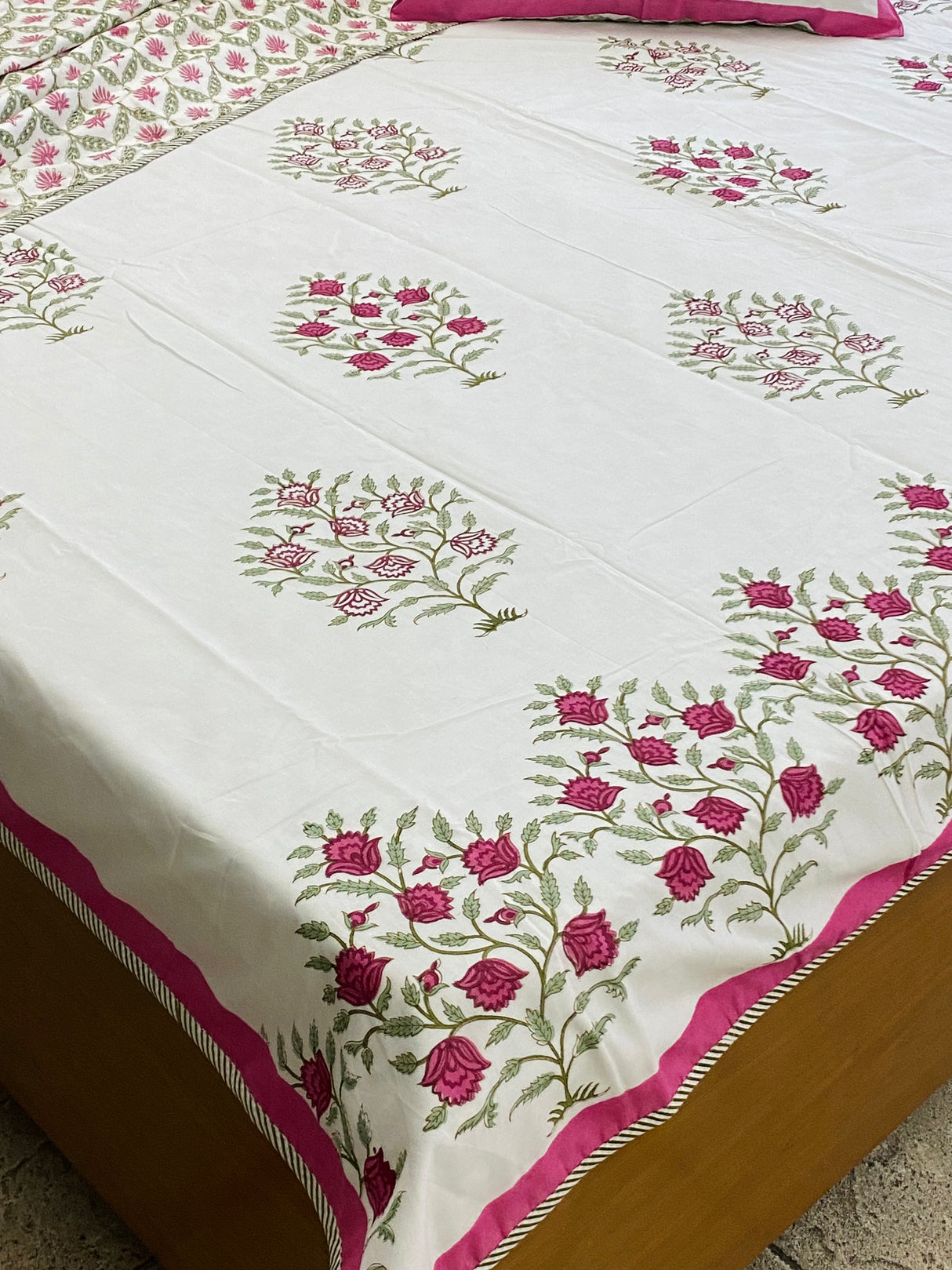 Blockprint Cotton Dohar