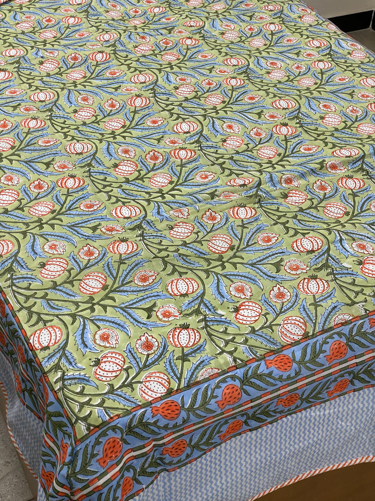 Blockprint Cotton Dohar