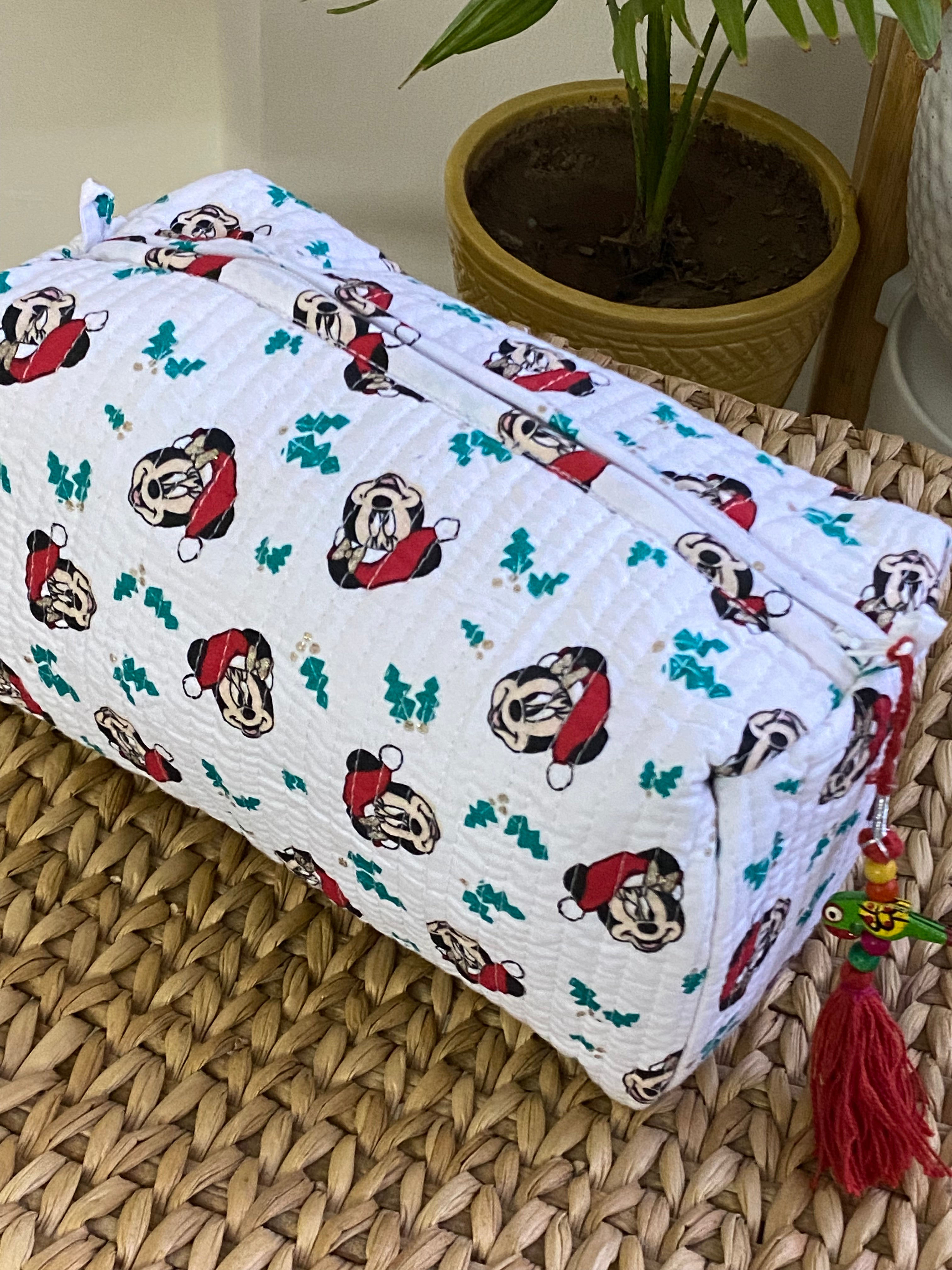 LARGE Multipurpose Quilted Pouch/ Bag