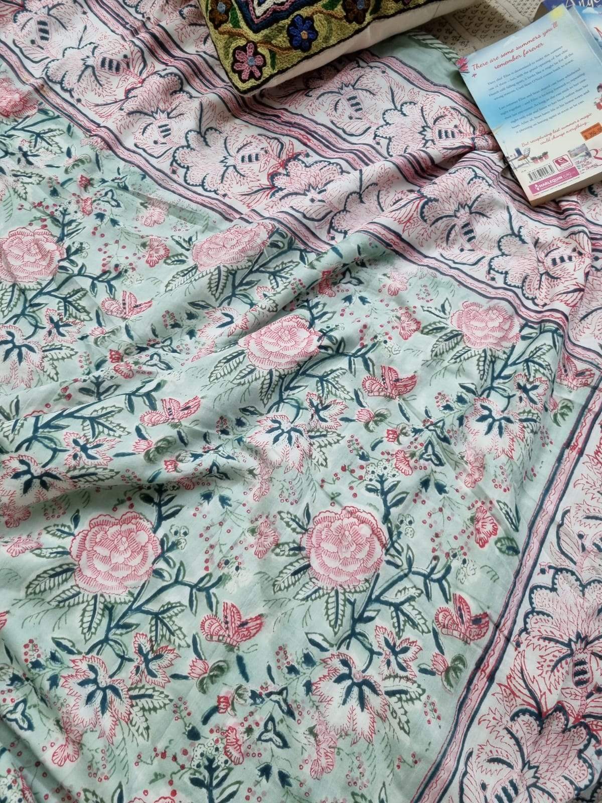 Blockprint Cotton Dohar