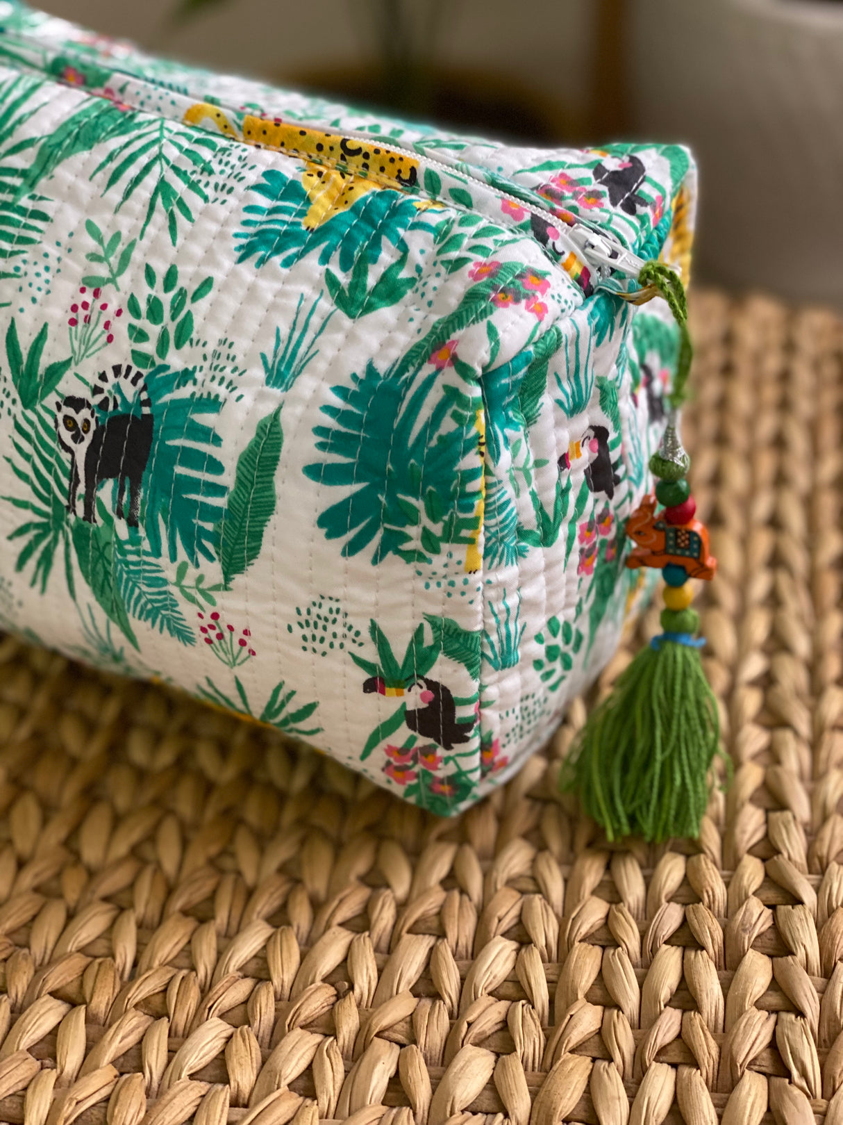 LARGE Multipurpose Quilted Pouch/ Bag