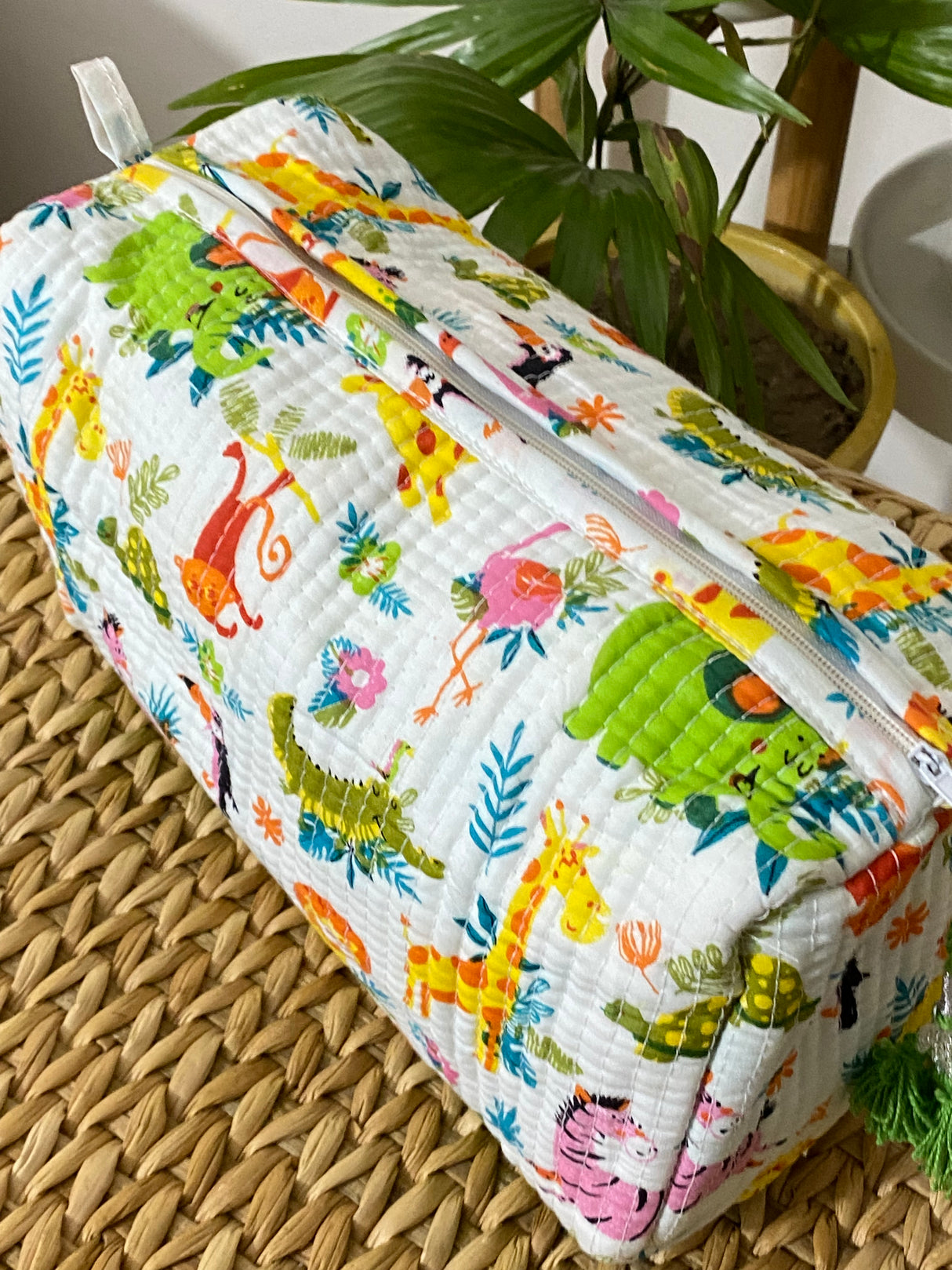 LARGE Multipurpose Quilted Pouch/ Bag