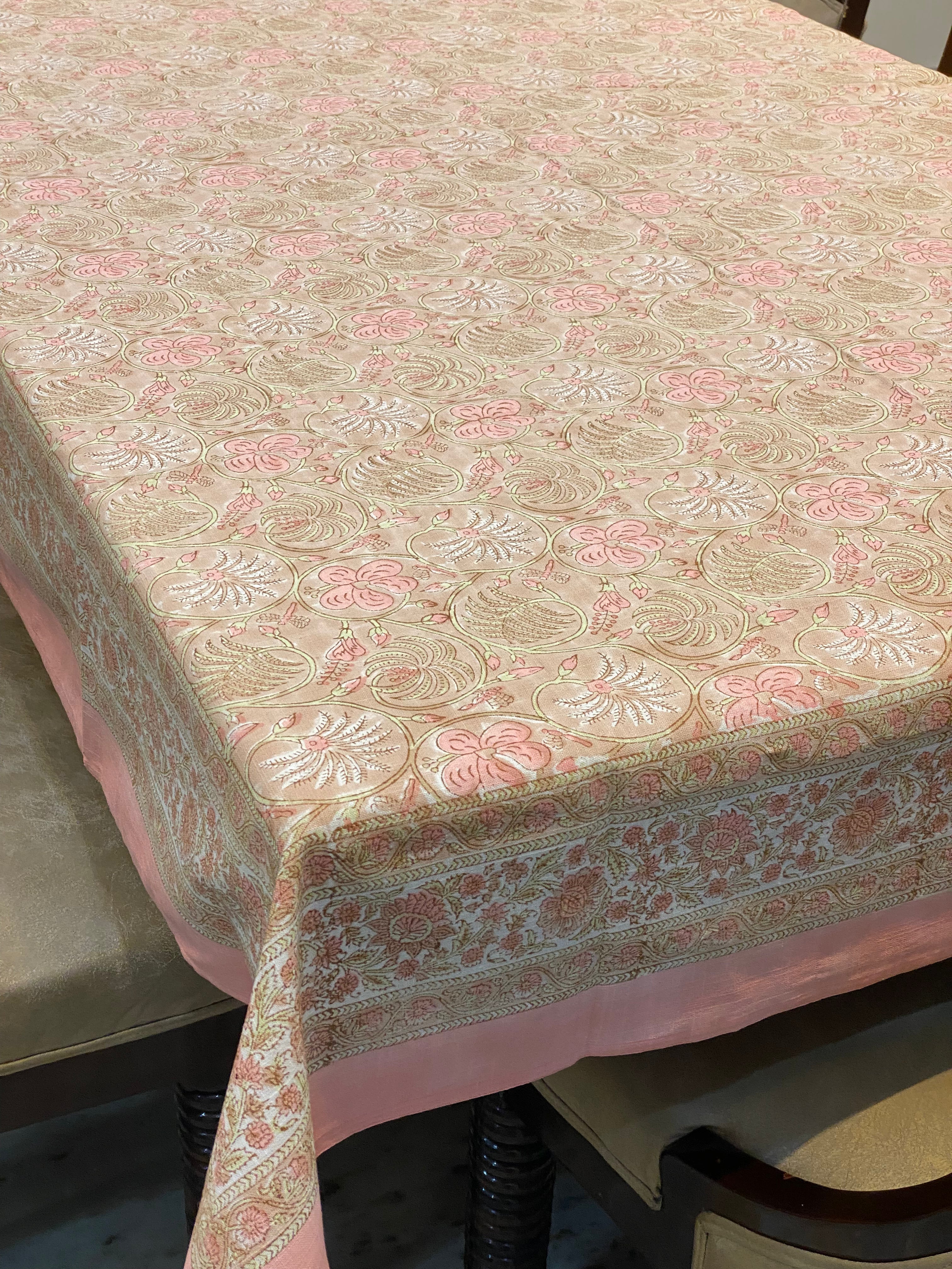 Blockprint Table Cloth 6 Seater (90*60 inches)