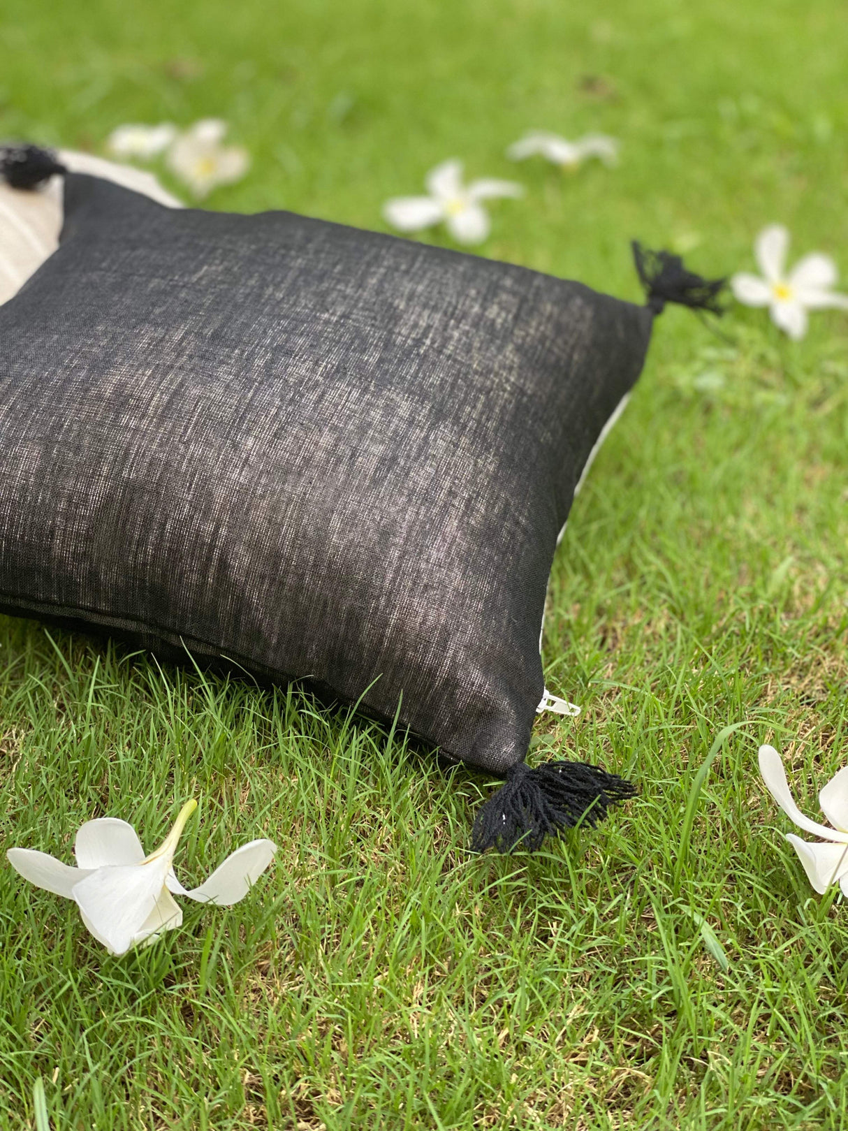 Linen Set of 2 Cushion Covers -12*12 inches