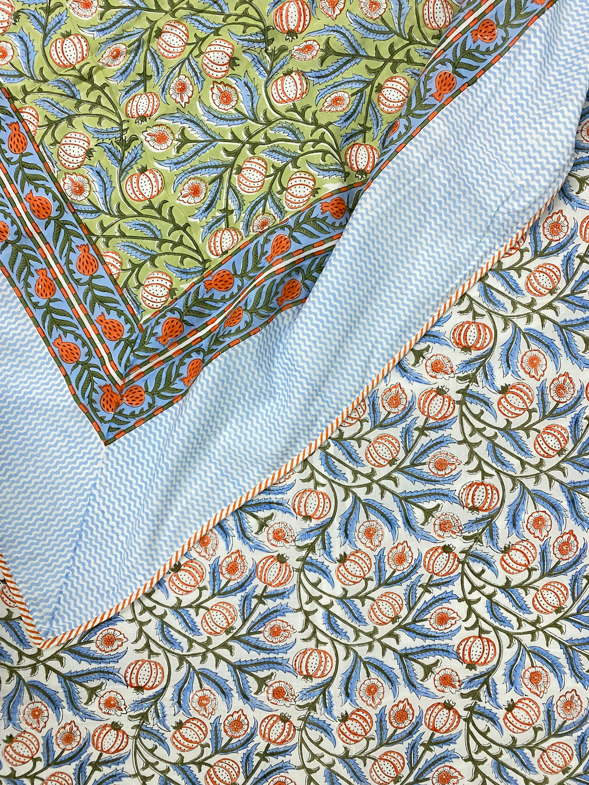 Blockprint Cotton Dohar