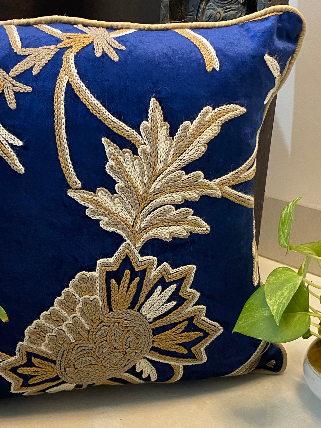 Kashmiri Cushion Cover -16*16 inches