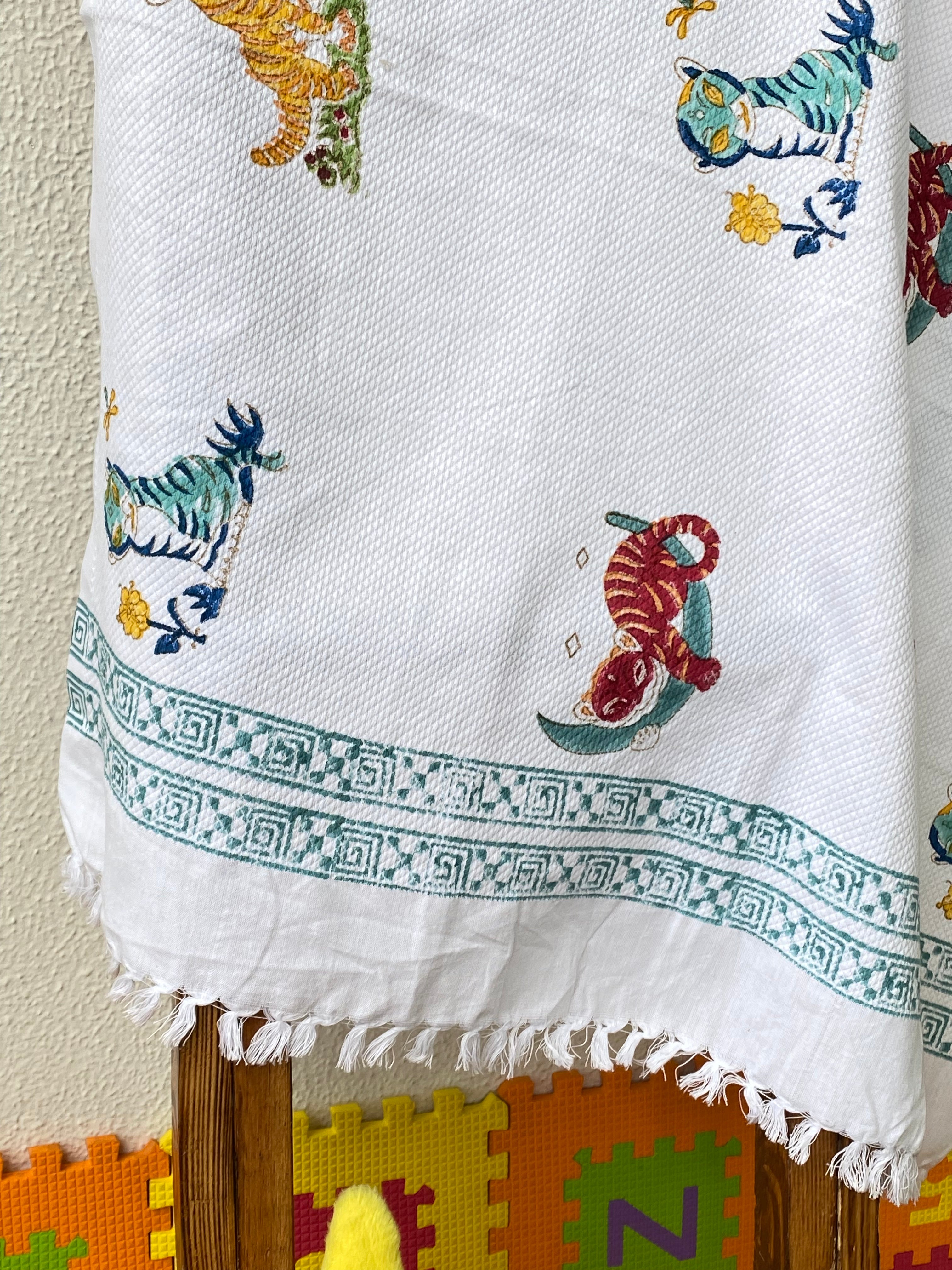 Blockprint Soft Cotton Towel